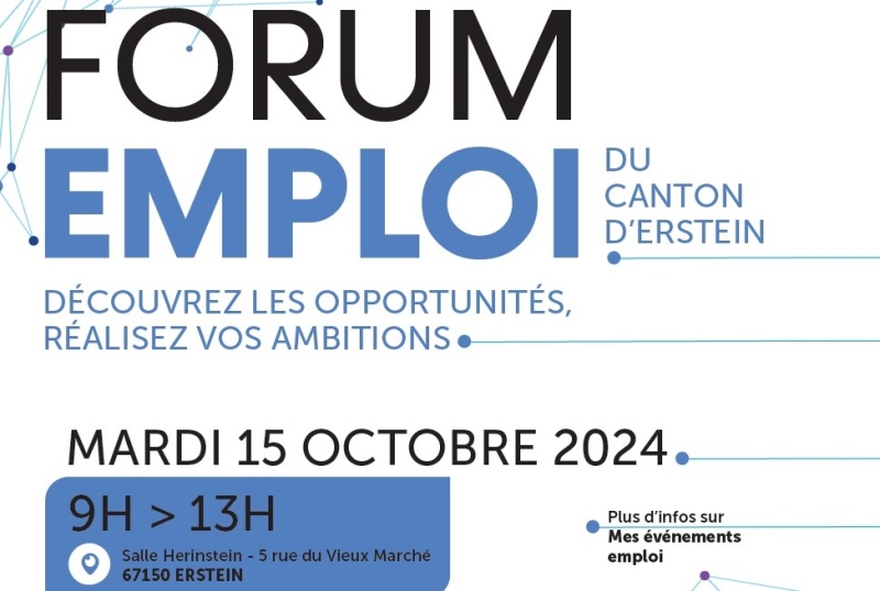 Forum de l'Emploi le mardi 15 octobre 2024